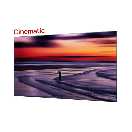 AWOL Vision Lenticular Cinematic ALR screen for fixed wall mounted home theater setup