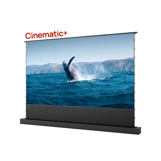 AWOL Vision 100吋電動地升抗光幕 product image for MR COLOR Hong Kong home cinema Shopify store