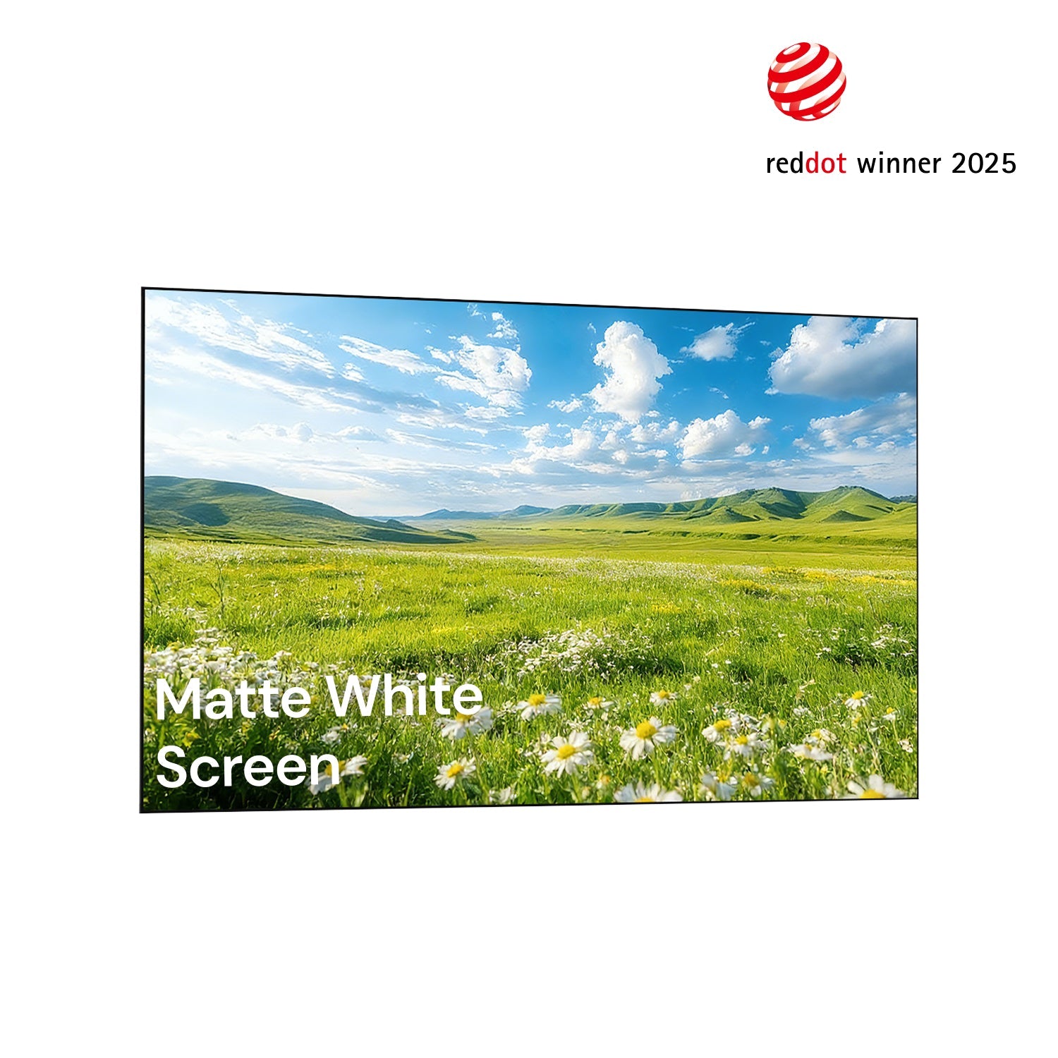 Valerion 畫框 PVC 白幕 120吋 product image for MR COLOR Hong Kong home cinema Shopify store